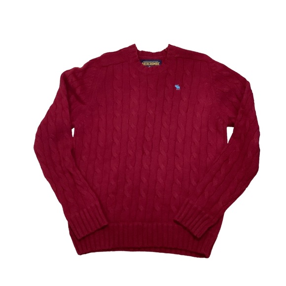 Abercrombie & Fitch Other - Abercrombie & Fitch VTG Wool Casmere Blend Chunky Knit Sweater